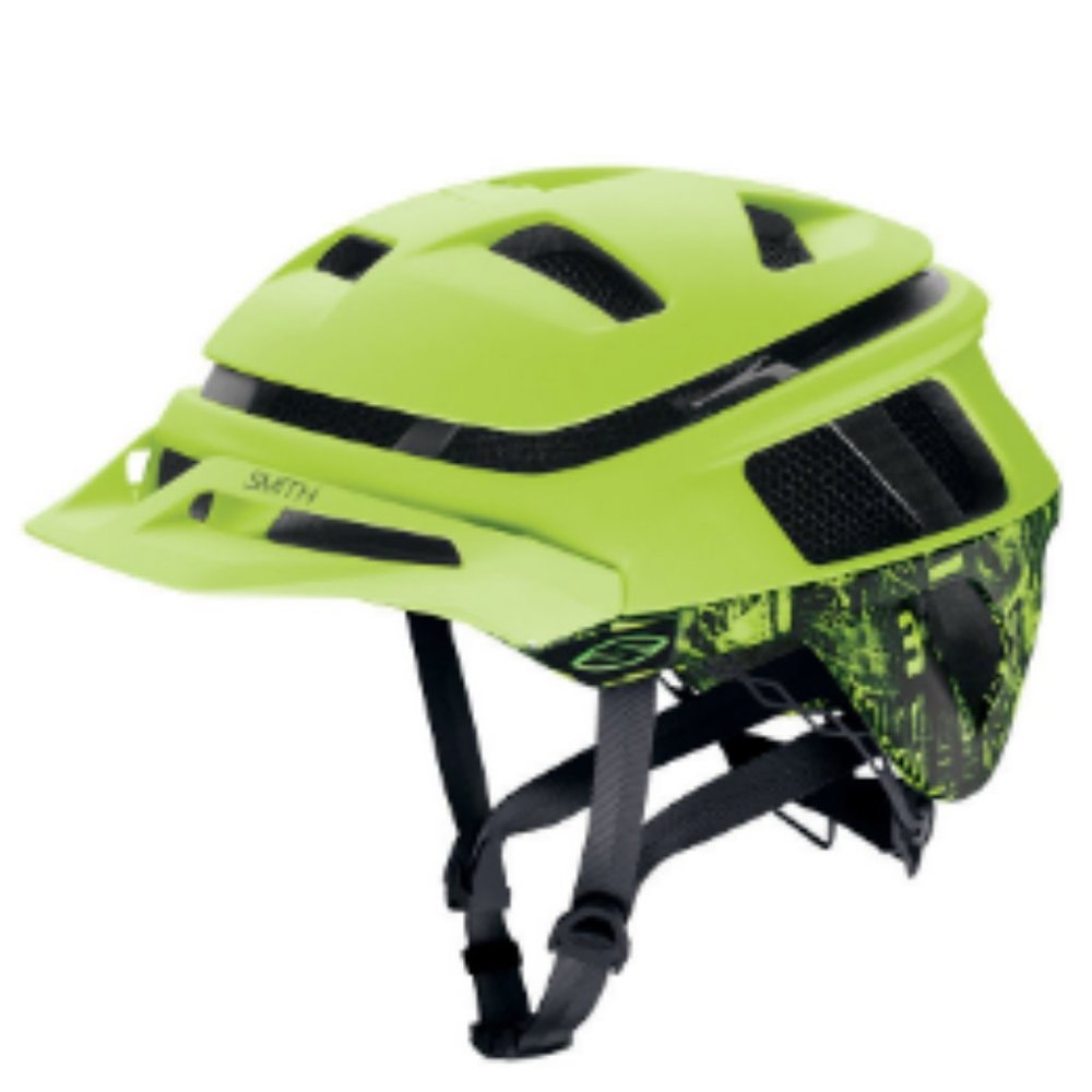 Smith Sport Optics Matte Acid Ombre Forefront Mountain Biking Helmet w/Visor - Picture 1 of 10